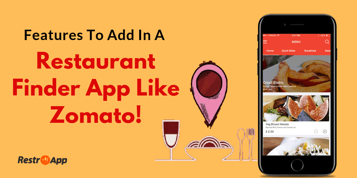 App Like Zomato - RestroApp