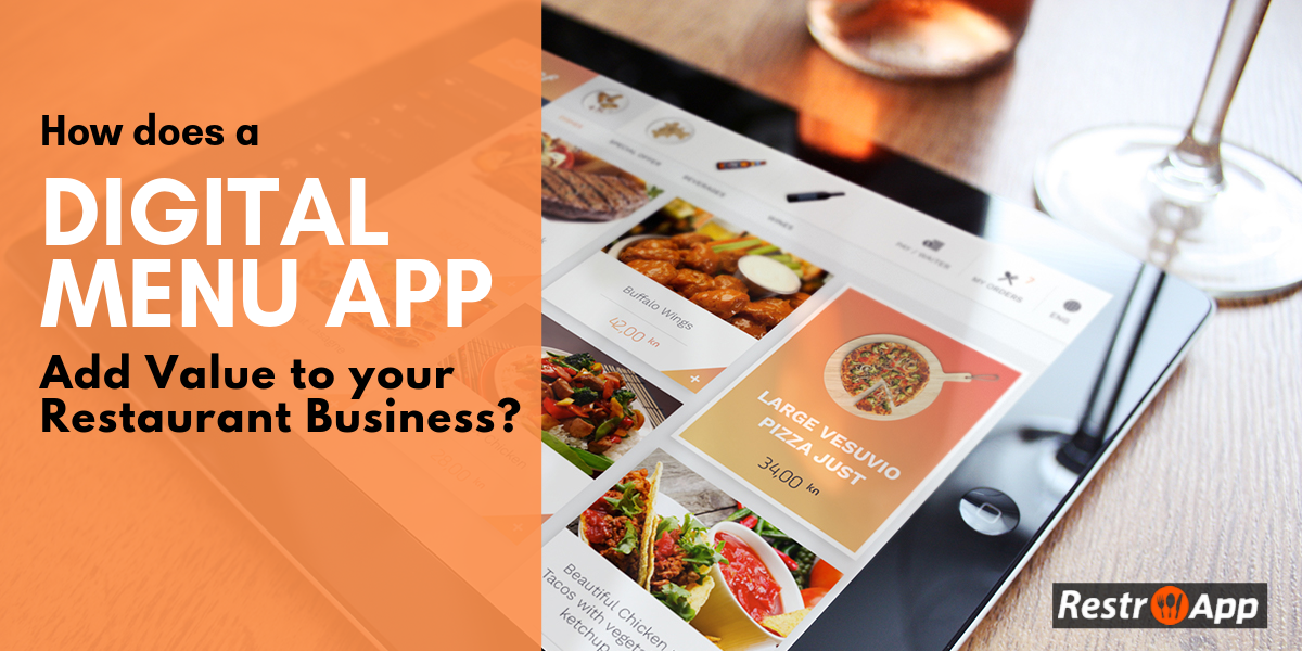 Digital Menu App - RestroApp